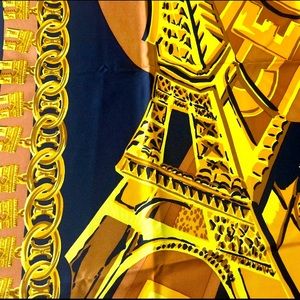 Authentic Celine Silk Scarf